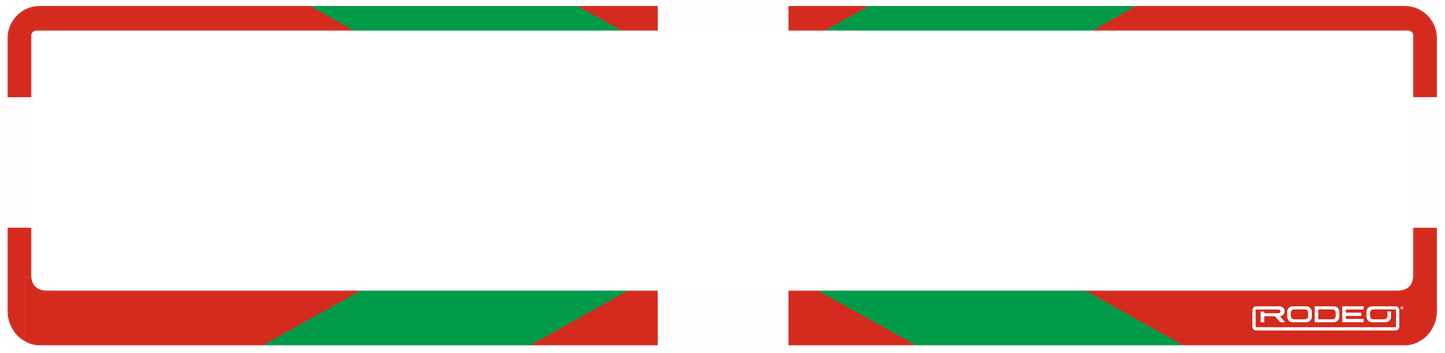 Portamatrículas Ikurriña | Orgullo Vasco y Tradición