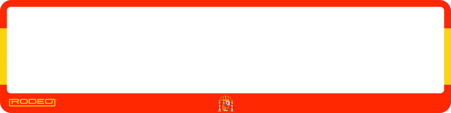 Portamatrículas con Banderas de Países